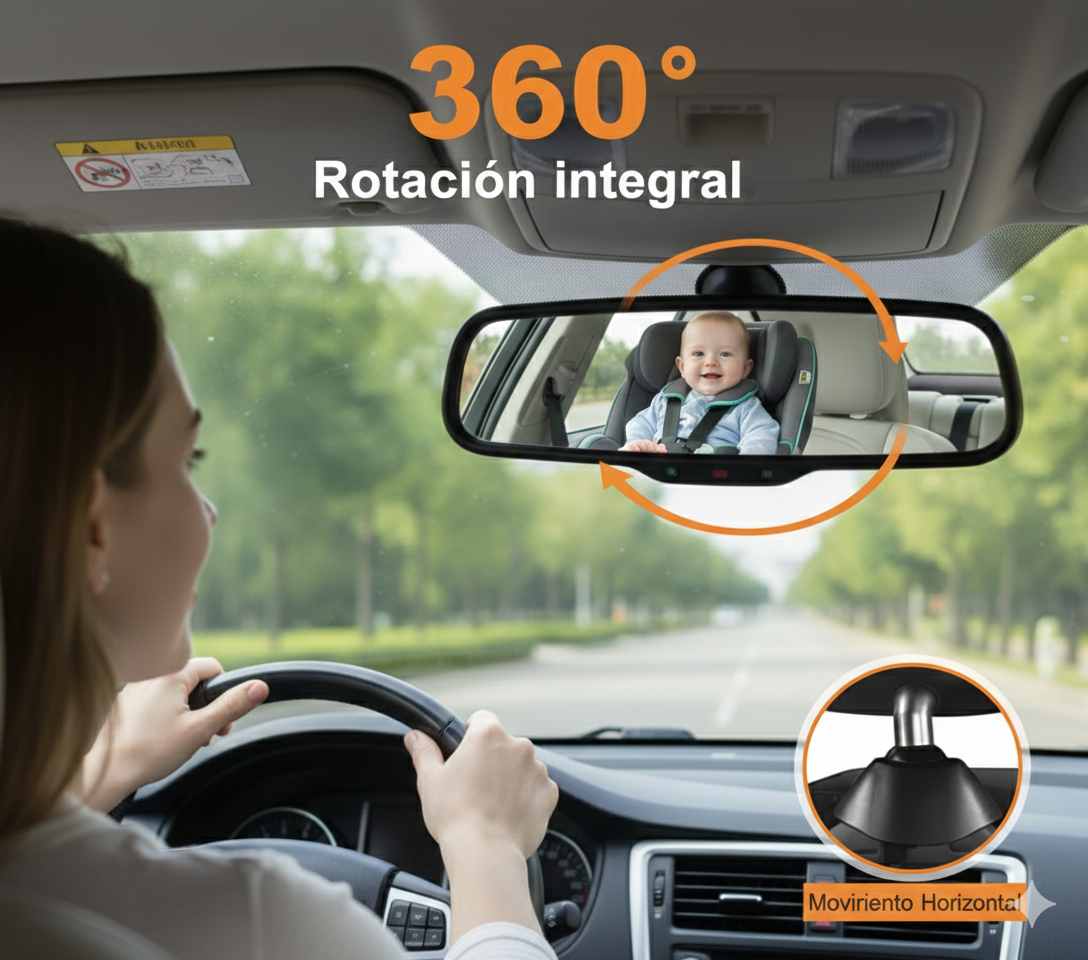 ESPEJO DE SEGURIDAD PARA NIÑOS 360