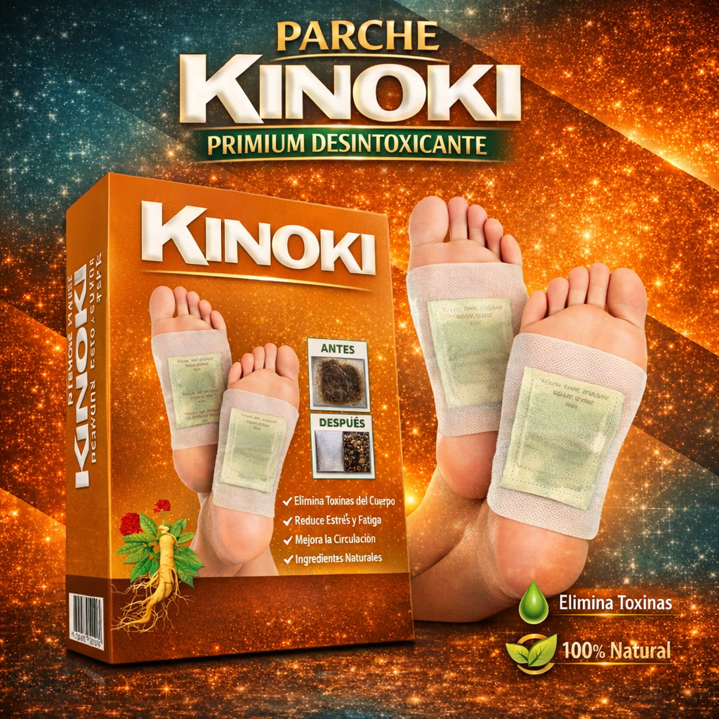 PARCHE KINOKI PRIMIUN  DESINTOXICANTE
