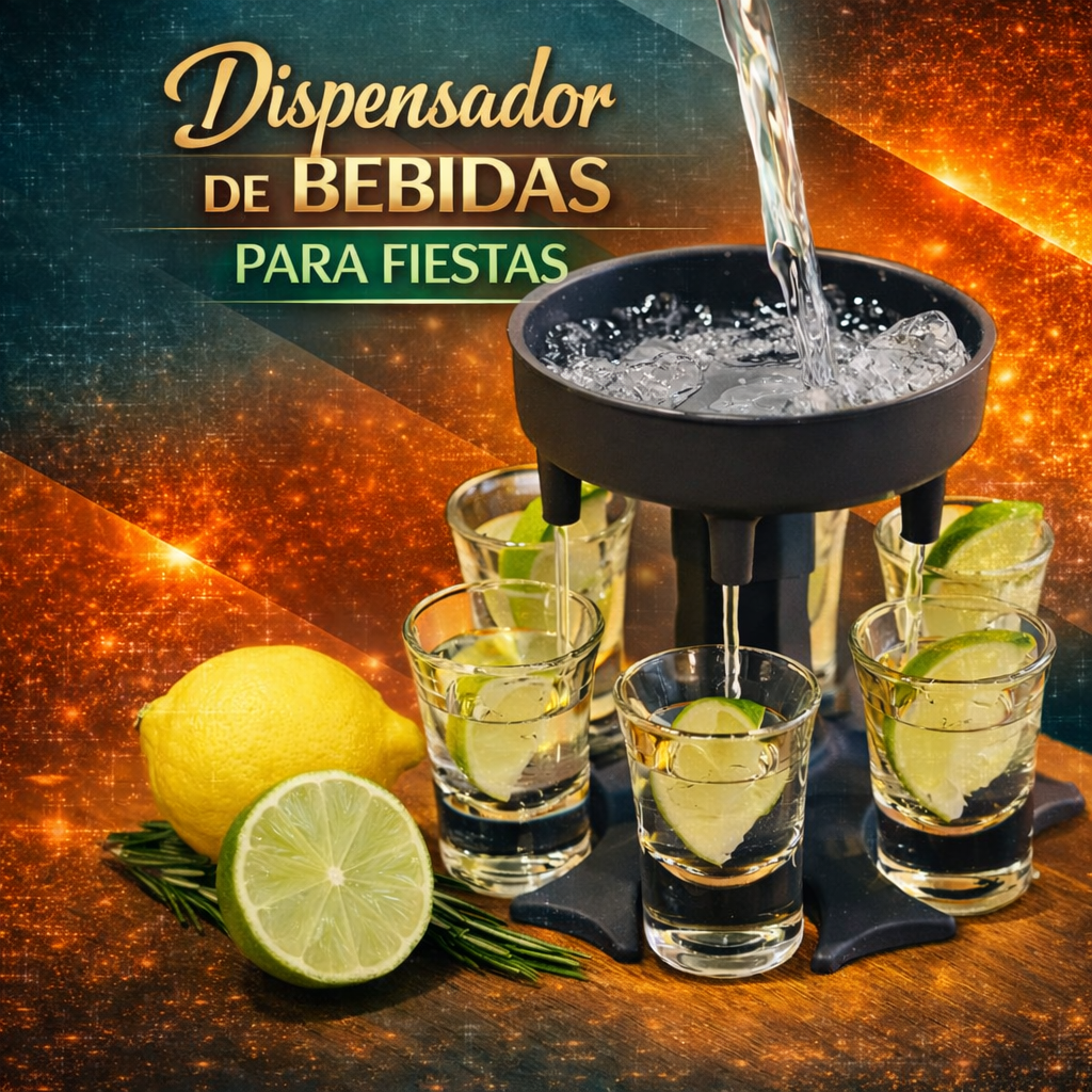DISPENSADOR DE BEBIDAS PARA FIESTAS