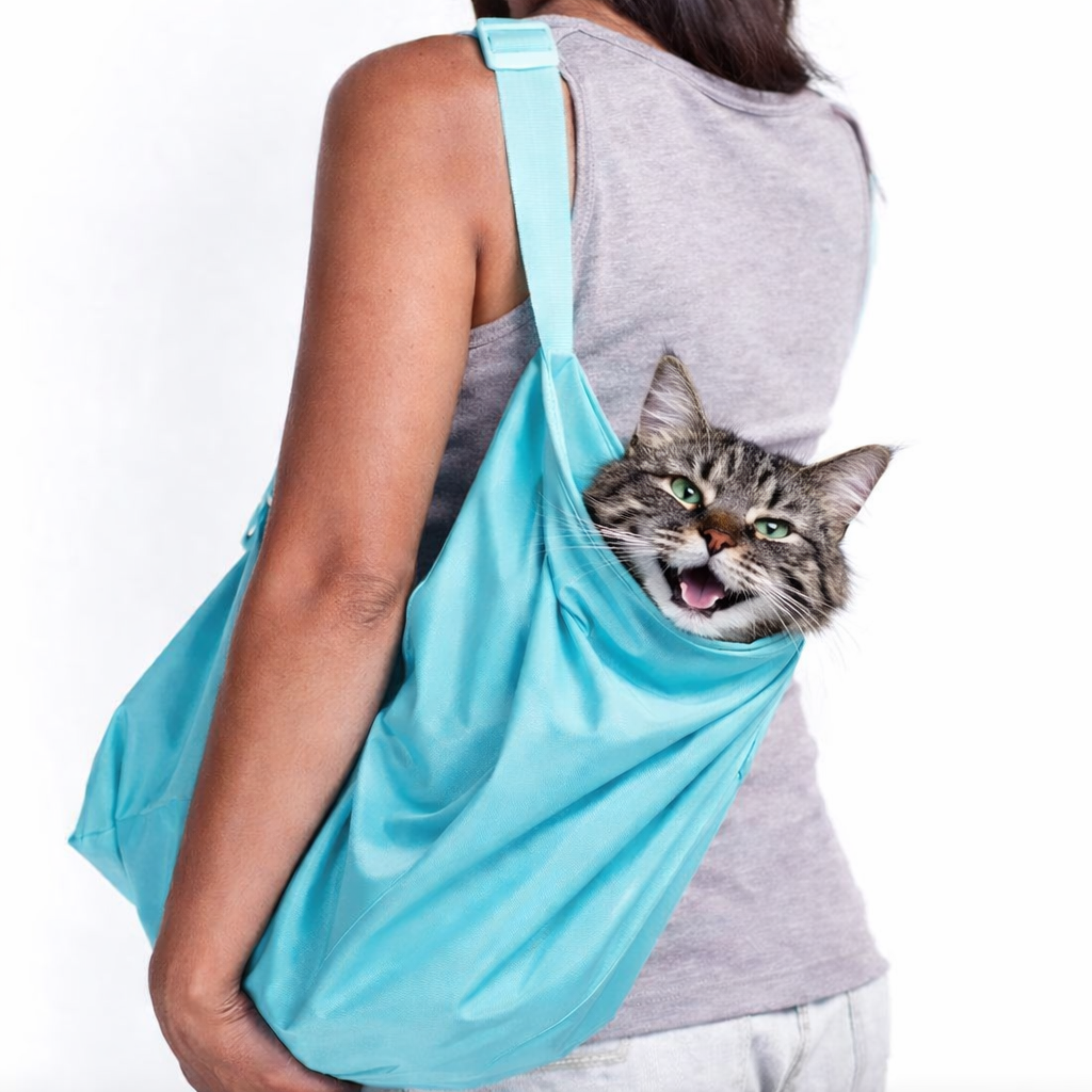 BOLSA DE TRANSPORTE PORTABLE PARA GATOS