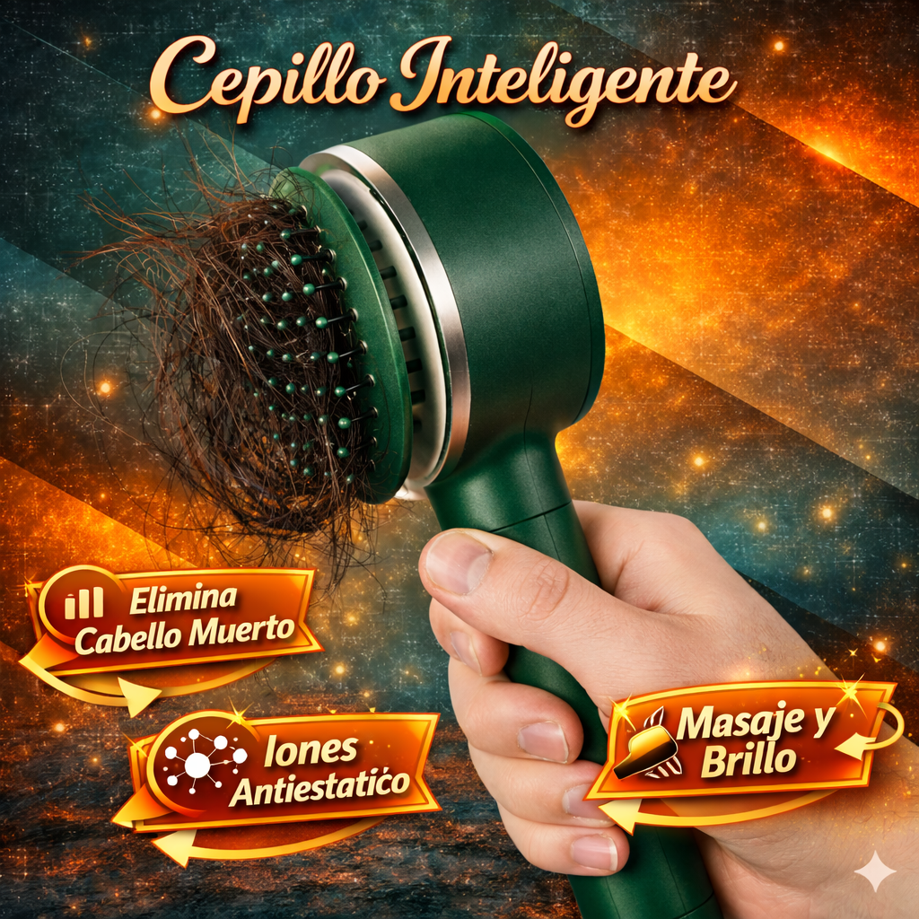 Cepillo Inteligente Para Cuidado Capilar