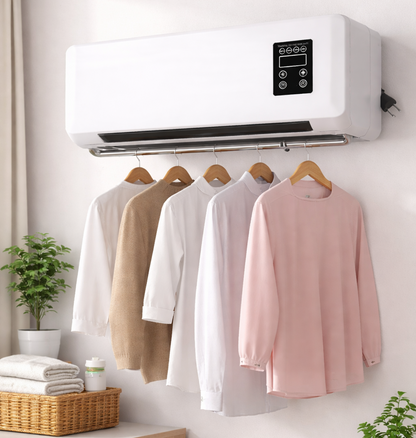 Aire Pared Secador Ropa Con Tendedero